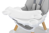 Столче За Хранене Tuva Grey Caretero --- BebeMama