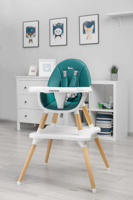 Столче За Хранене Tuva Dark Green Caretero ПОД НАЕМ