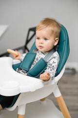 Scaun înalt Tuva Caretero verde închis