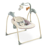 Balansoar electric cu buclă până la 12 kg, bej, Caretero