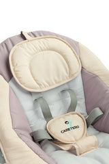 Balansoar electric cu buclă până la 12 kg, bej, Caretero