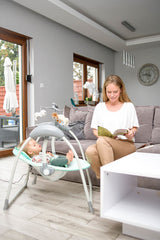 Електрическа люлка Loop до 12кг Beige Caretero --- BebeMama