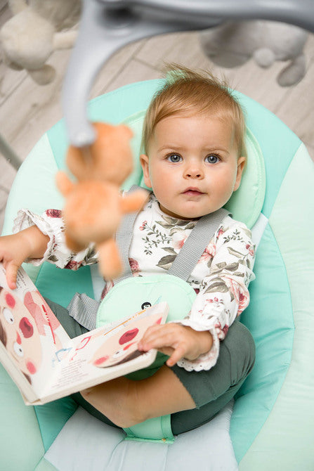 Електрическа люлка Loop до 12кг Beige Caretero --- BebeMama