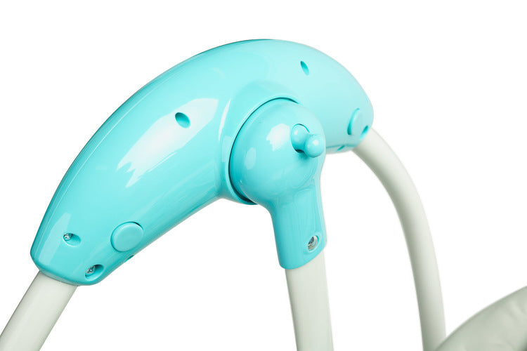 Balansoar electric cu buclă până la 12 kg, albastru, Caretero