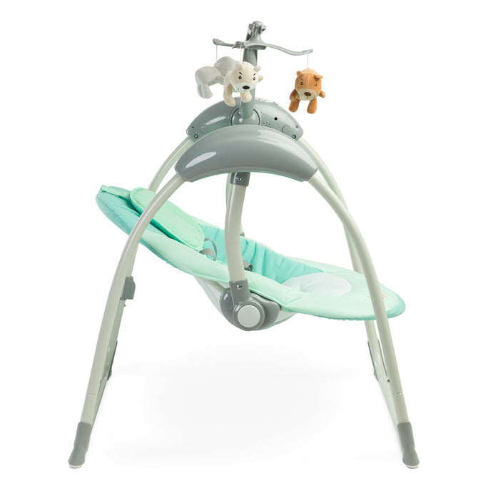 Balansoar electric cu buclă până la 12 kg Mint Caretero