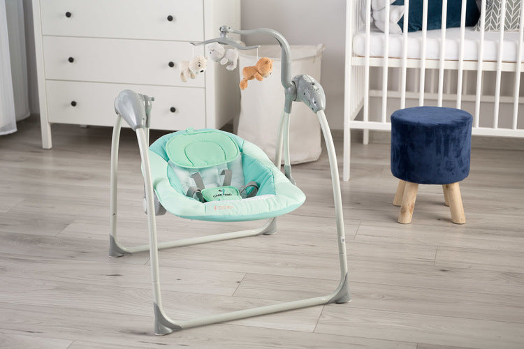 Balansoar electric cu buclă până la 12 kg Mint Caretero