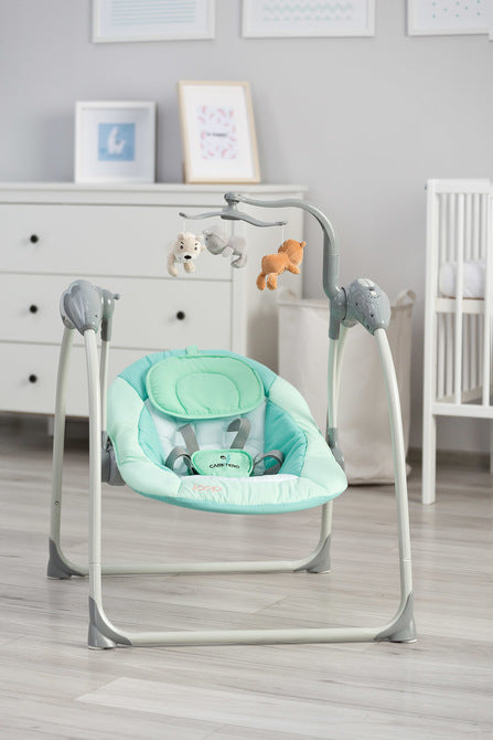 Balansoar electric cu buclă până la 12 kg Mint Caretero