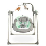 Електрическа Люлка Loop до 12кг Graphite Caretero --- BebeMama