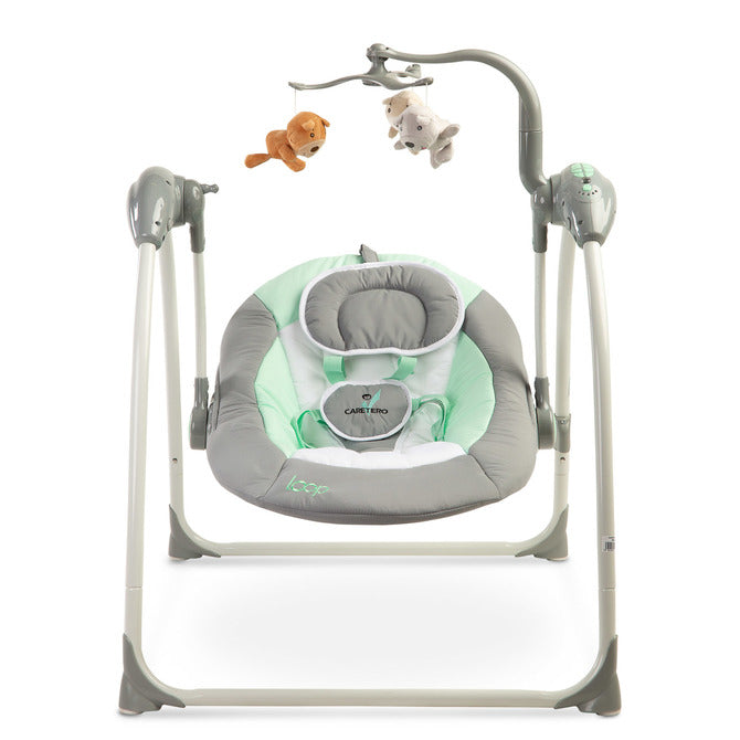 Bucla electrică oscilantă până la 12 kg, grafit Caretero