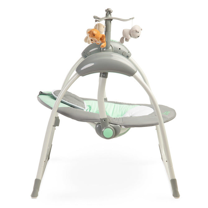 Bucla electrică oscilantă până la 12 kg, grafit Caretero