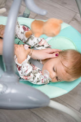 Електрическа Люлка Loop до 12кг Graphite Caretero --- BebeMama