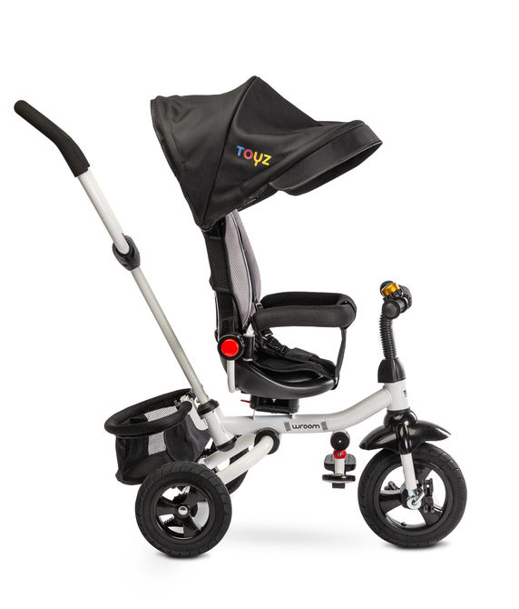 Триколка Wroom Черен Caretero Toyz --- BebeMama