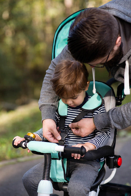 Триколка Wroom Черен Caretero Toyz --- BebeMama