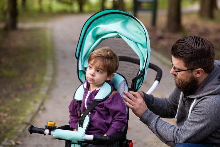 Триколка Wroom Черен Caretero Toyz --- BebeMama