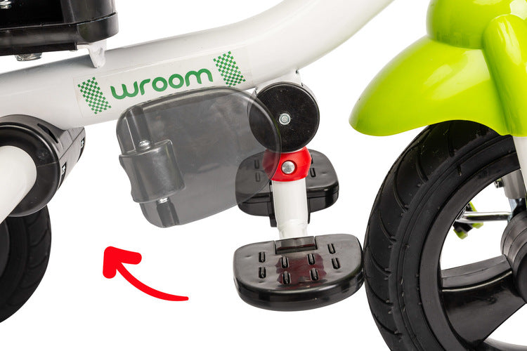 Триколка Wroom Зелен Caretero Toyz