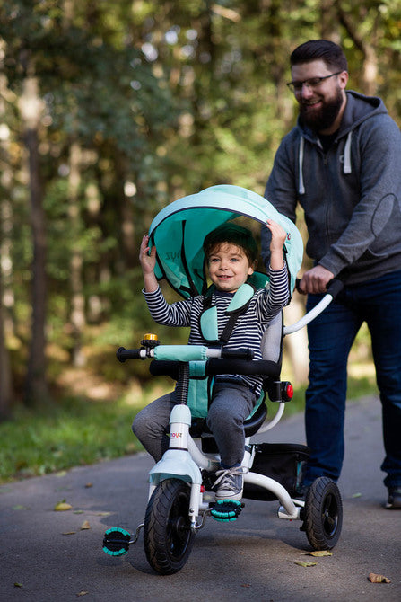 Триколка Wroom Зелен Caretero Toyz --- BebeMama