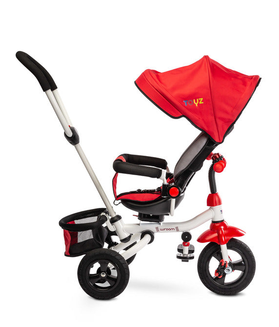 Триколка Wroom Червен Caretero Toyz