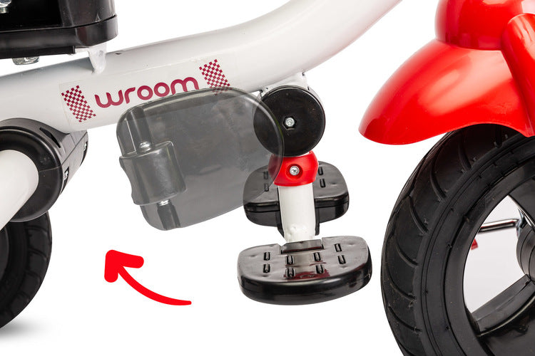 Триколка Wroom Червен Caretero Toyz