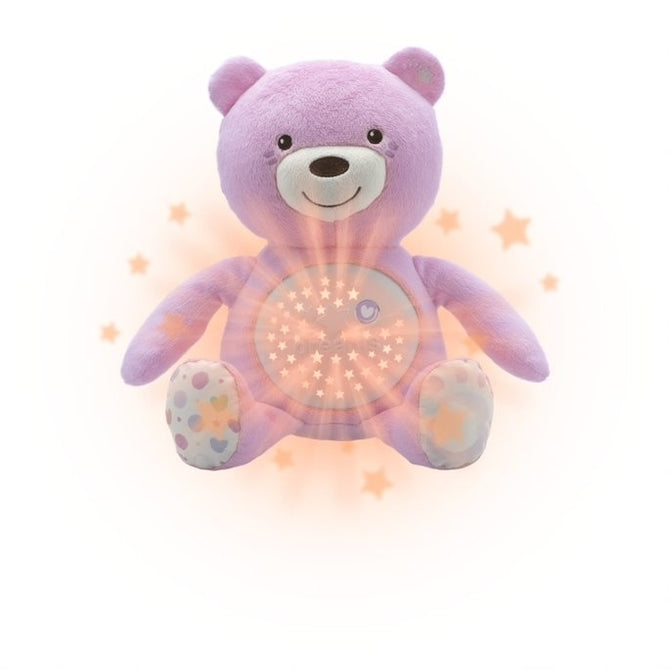 Мече С Проектор Розово --- BebeMama