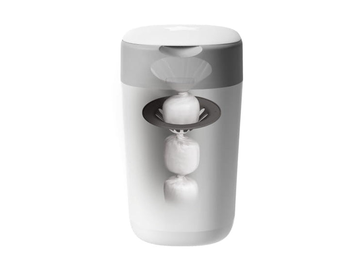 Кош За Памперси Бял + 6 Пълнителя --- BebeMama