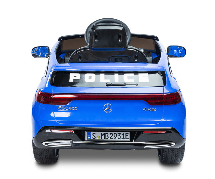 Акумулаторен Автомобил Mercedes Benz Eqc Police Син Caretero Toyz