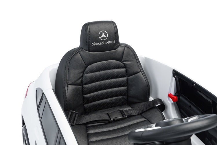 Акумулаторен Автомобил Mercedes Benz Eqc Police Бял Caretero Toyz