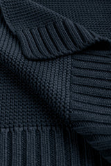 Одеяло От Бамбук И Памук – Морско Синьо 100X80 --- BebeMama