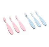 Комплект Четки За Зъби За Бебета И Деца Pink Babyono --- BebeMama