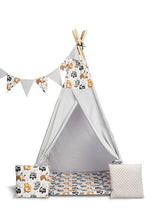 Палатка Tipi Raccоns Grey Caretero Toyz --- BebeMama