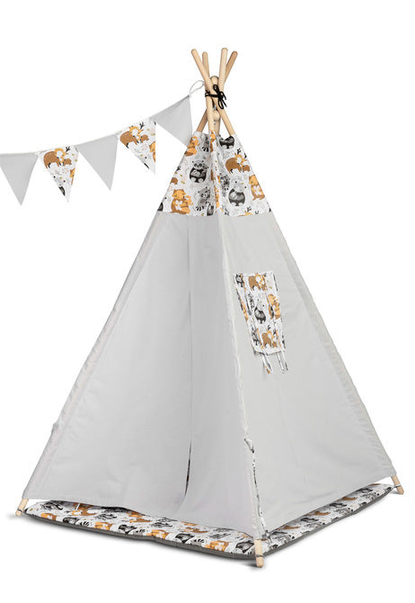 Cort Tipi Raccons Grey Caretero Toyz