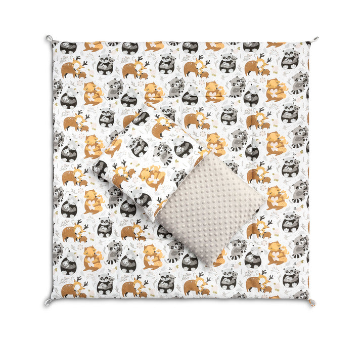 Палатка Tipi Raccоns Grey Caretero Toyz --- BebeMama