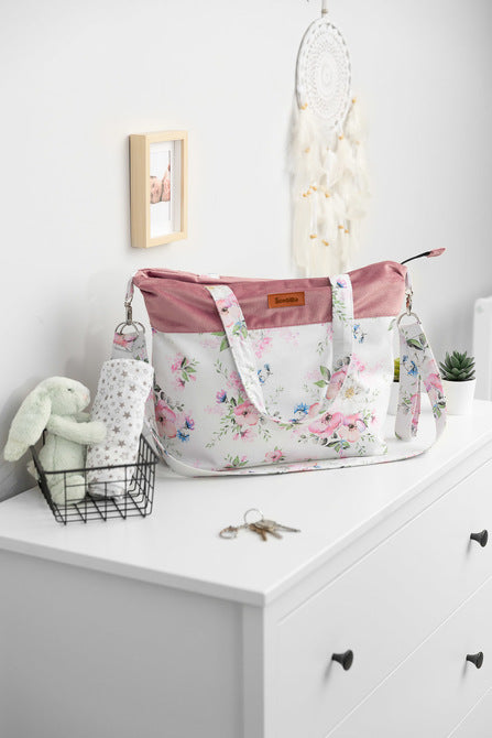 Кадифена Чанта – Цветя --- BebeMama