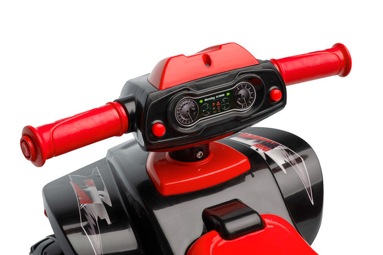 Мотор За Яздене С Четири Гуми Mini Raptоr Червен Caretero Toyz --- BebeMama