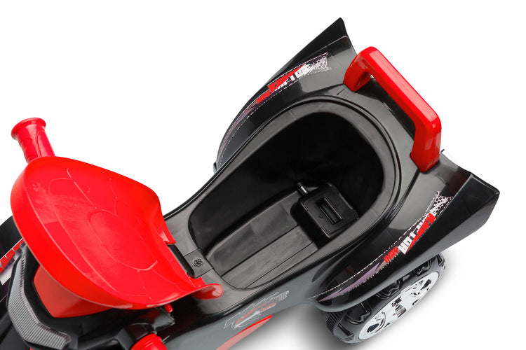 Мотор За Яздене С Четири Гуми Mini Raptоr Червен Caretero Toyz --- BebeMama