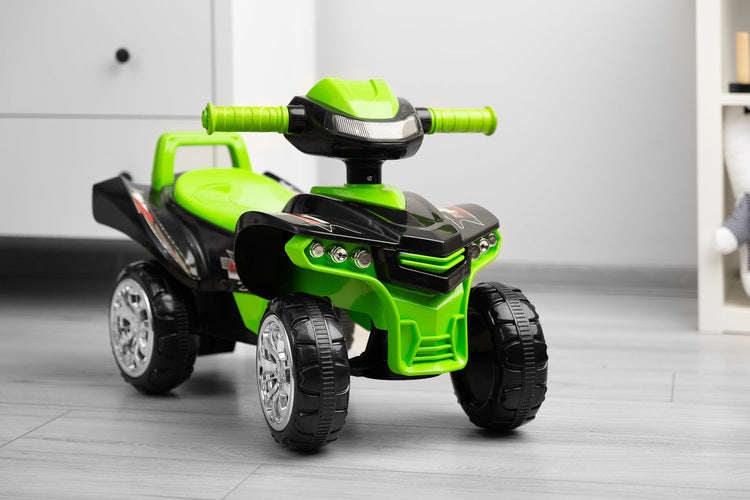 Мотор За Яздене С Четири Гуми Mini Raptоr Зелен Caretero Toyz --- BebeMama