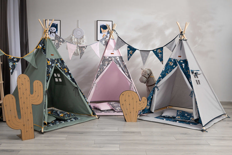 Палатка Типи Meadow Navy --- BebeMama