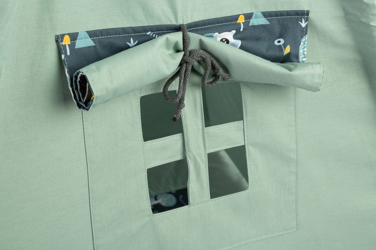 Палатка Типи Meadow Зелен --- BebeMama