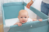 Сгъваема кошара за пътуване 2 нива Basic Light Grey Caretero ПОД НАЕМ