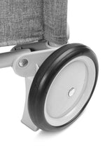 Сгъваема Кошара За Пътуване 1 Ниво Basic Light Grey Caretero --- BebeMama