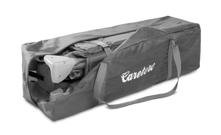 Сгъваема Кошара За Пътуване 1 Ниво Basic Light Grey Caretero --- BebeMama