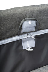 Сгъваема Кошара За Пътуване 1 Ниво Basic Light Grey Caretero --- BebeMama