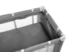 Pătuț de călătorie pliabil Basic Plus Graphite cu 2 niveluri Caretero