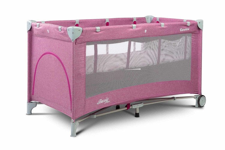 Кошарка За Пътуване Basic Plus Lavenda 2 нива Caretero --- BebeMama