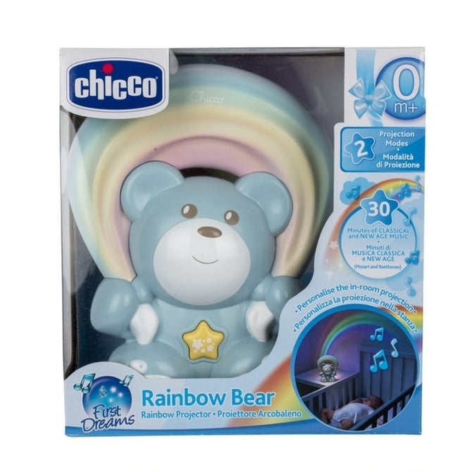 Мече Проектор Rainbow Син --- BebeMama