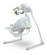 Електрическа Люлка шезлонг до 12кг Grey Caretero --- BebeMama