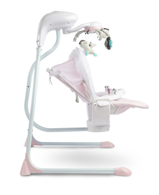 Електрическа Люлка Raffi Pink Caretero --- BebeMama