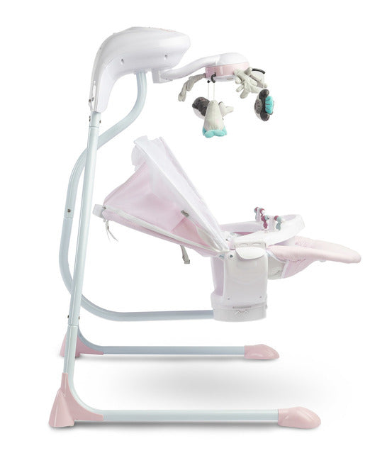 Електрическа Люлка Raffi Pink Caretero --- BebeMama