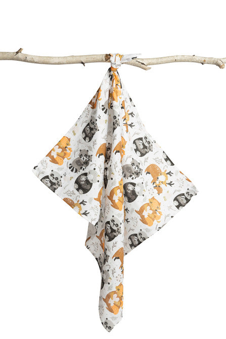 Муселинова Пелена - Миещи Мечки - 70 Х 80 --- BebeMama