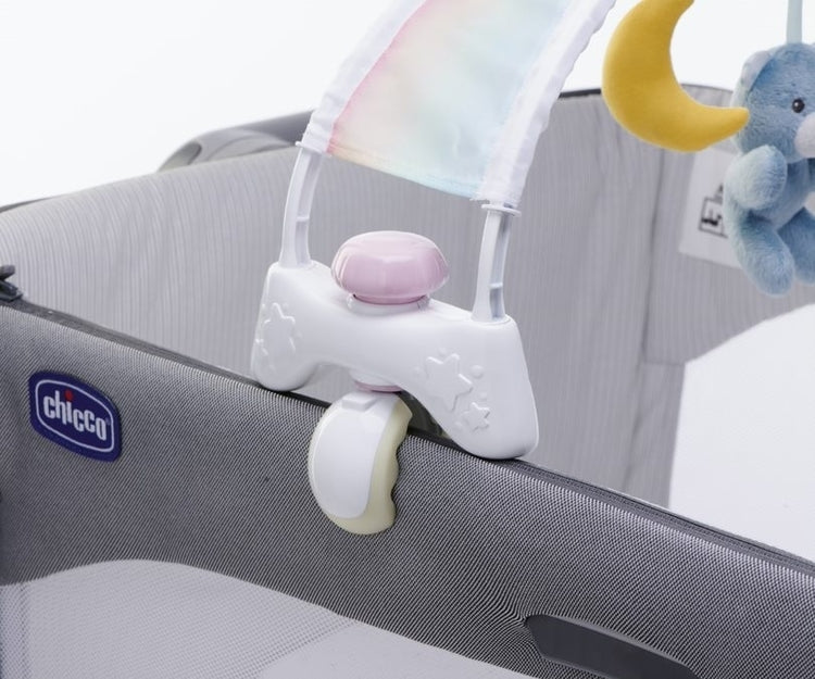 Въртележка За Кошара Rainbow Sky Pink --- BebeMama