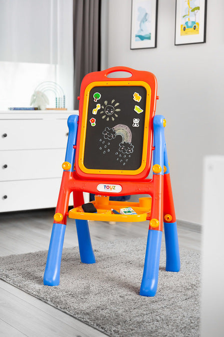 Образователна Дъска За Рисуване Червена Caretero Toyz --- BebeMama